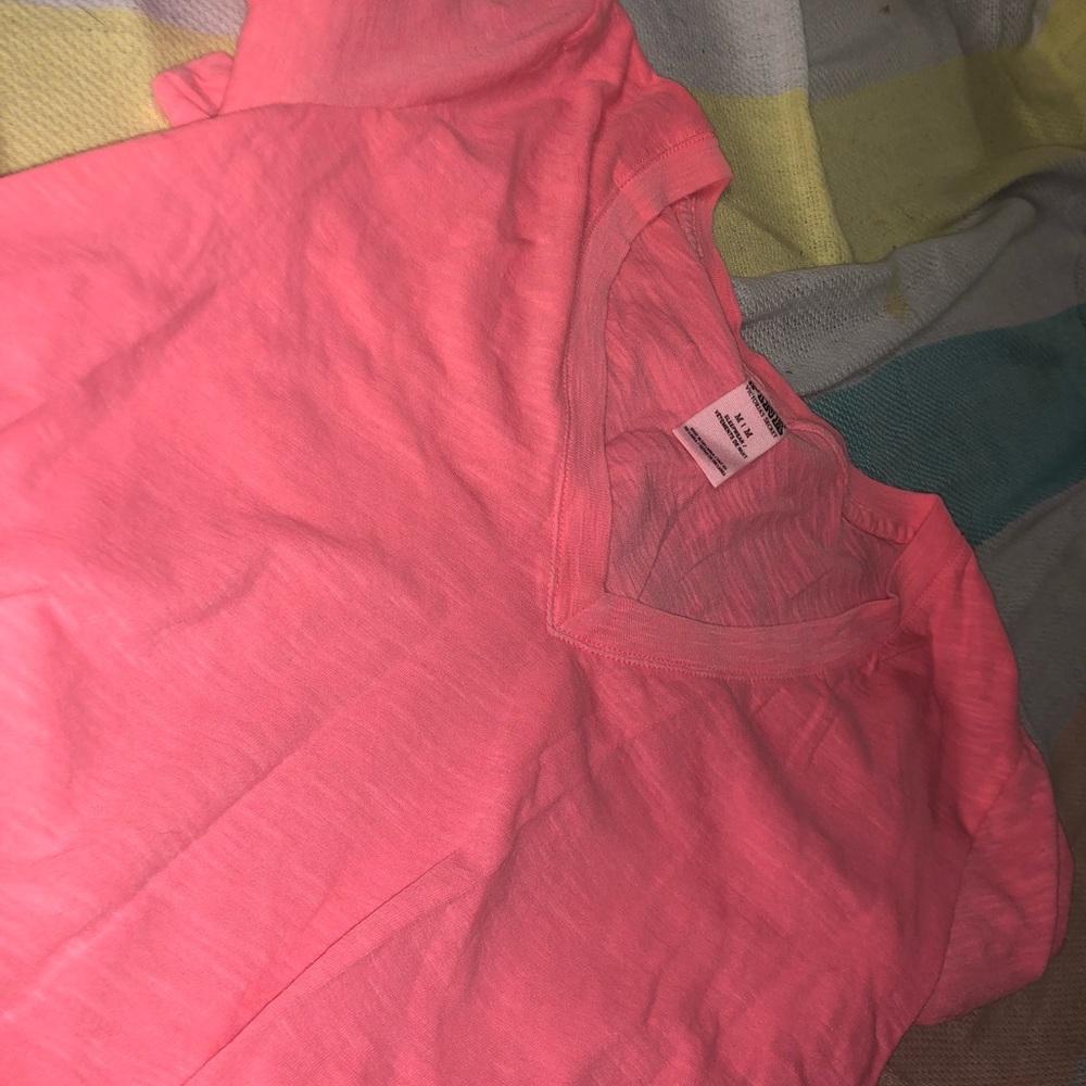 PINK plain tee